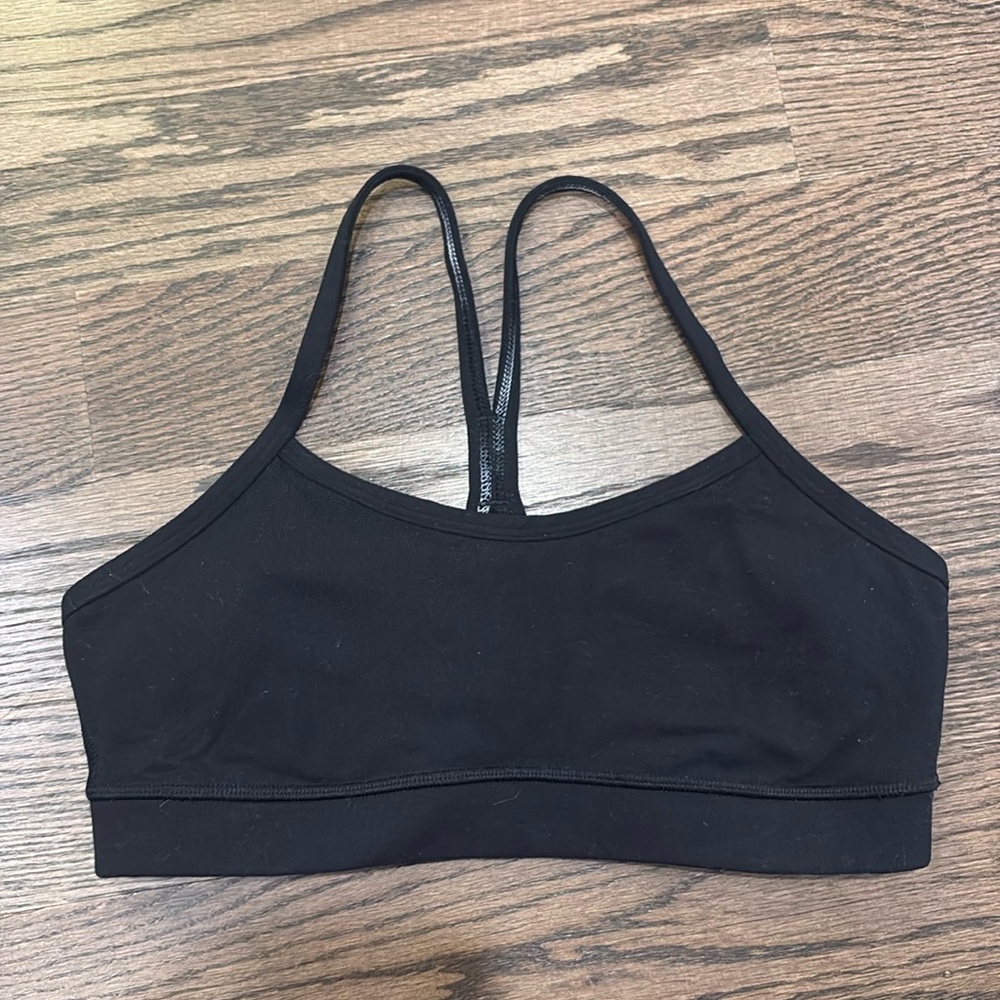 power y sports bra lululemon black